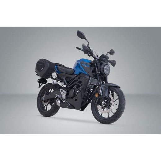 SW MOTECH PRO BLAZE H SADDLEBAG SET BLACK. HONDA CB125R (17-).