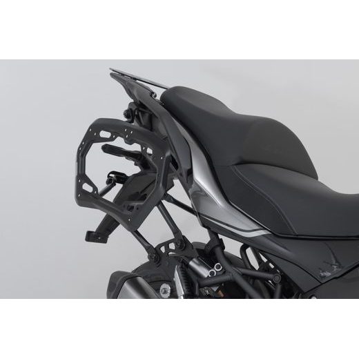 SW MOTECH DUSC HARD CASE SYSTEM BLACK. 41/41 L. VERSYS 1000 (18-) / 1100 (24-).