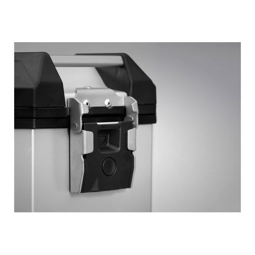 SW MOTECH KUFR TRAX ADVENTURE 45 L STŘÍBRNÝ,LEVÝ