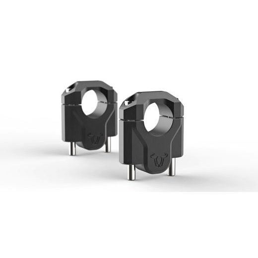 SW MOTECH ZVÝŠENÍ ŘÍDÍTEK 40 MM BMW R1200GS (12-18), R1250GS/ ADV.(18-). ČERNÉ