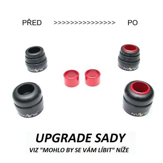 PROTEKTORY DO ZADNÍ OSY CONUS - DUCATI MONSTER+ 937