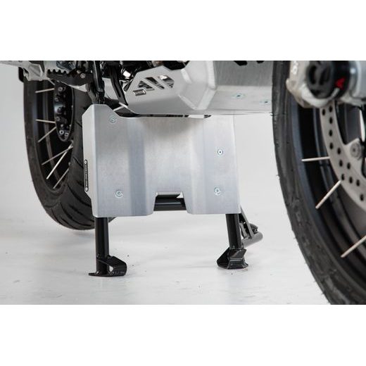 SW MOTECH KRYT DO HLAVNÍHO STOJANU , STŘÍBRNÝ PRO BMW R1200GS (12-18), R1250GS (18-).