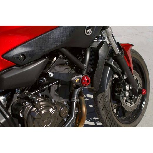 PROTEKTORY NA RÁM ARROW- YAMAHA MT-07 / XSR / TRACER - DVOUBODOVÁ SADA ´14-X
