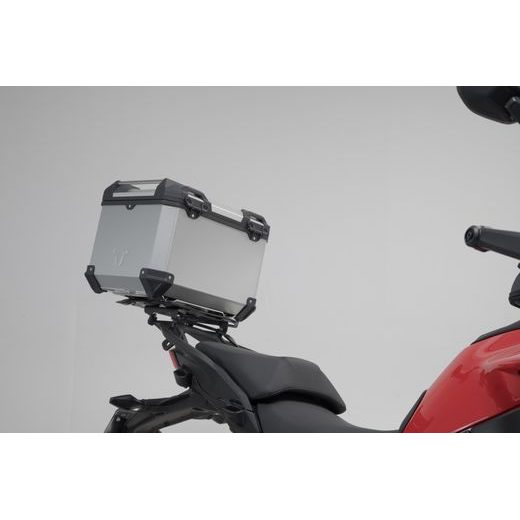 SW MOTECH TRAX ADV TOP CASE SYSTEM STŘÍBRNÁ DUCATI MULTISTRADA V4 (20-).