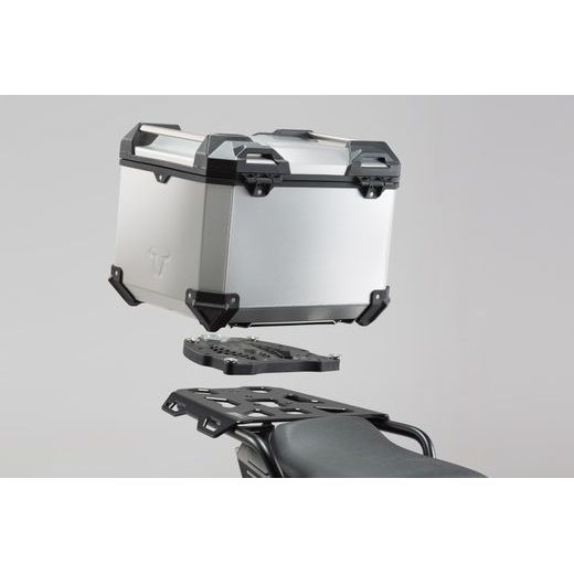SW MOTECH TRAX ADV SADA HORNÍ SILVER. DUCATI MULTISTRADA 1200/S, HYPERSTRADA.