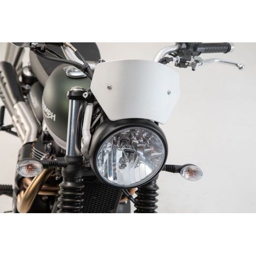 SW MOTECH PŘEDNÍ ŠTÍTEK STŘÍBRNÝ, TRIUMPH STREET SCRAMBLER 900 (16-).