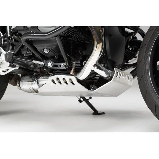 SW MOTECH KRYT MOTORU BMW R NINE T (14-)/SCRAMBLER (16-),STŘÍBRNÝ