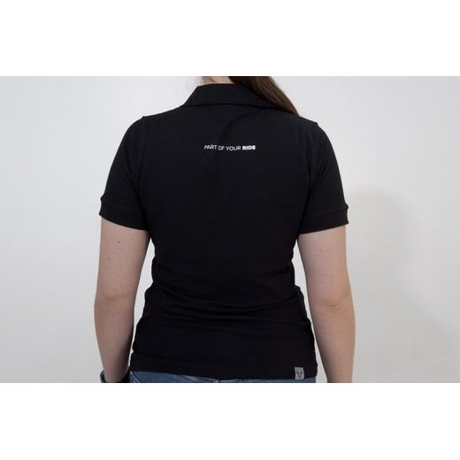 SW MOTECH POLO SHIRT CORE LINE. BLACK. WOMEN. SIZE M.
