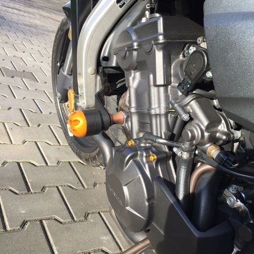 PROTEKTORY NA RÁM ARROW - HONDA CB 600F HORNET + CBF 600 - 98-06