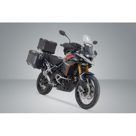 SW MOTECH ADVENTURE SET TRAX ADV BLACK. TRIUMPH TIGER 900 GT / RALLY PRO (23-).