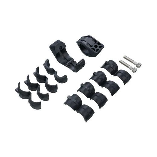 SW MOTECH OBJÍMKY NA PADACÍ RÁMY PRŮMĚRŮ: 22MM,24MM,26MM,28MM PRO PŘÍDAVNÁ SVĚTLA,(PÁR)