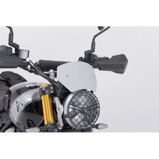 SW MOTECH PŘEDNÍ ŠTÍTEK ŠEDÝ TRIUMPH SCRAMBLER 400 X (23-).
