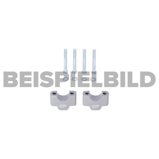 SW MOTECH ZVÝŠENÍ ŘÍDÍTEK H=30MM. STŘÍBRNÉ BMW R 1300 GS (23-).