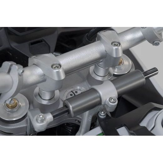 SW MOTECH ZVÝŠENÍ ŘÍDÍTEK-STŘÍBRNÉ, DUCATI DESERTX (22-).