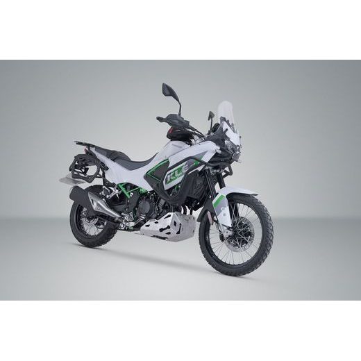 SW MOTECH PRO SIDE CARRIER BLACK. KAWASAKI KLE500 / KLE500 SE (26-).