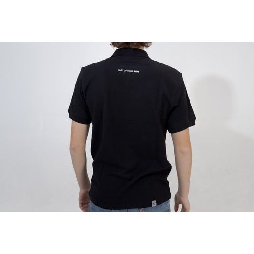 SW MOTECH POLO SHIRT CORE LINE. BLACK. MEN. SIZE 2XL.
