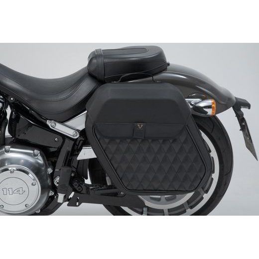 SW MOTECH SLH NOSIČ LEVÝ HARLEY-DAVIDSON SOFTAIL FAT BOY / S (17-).