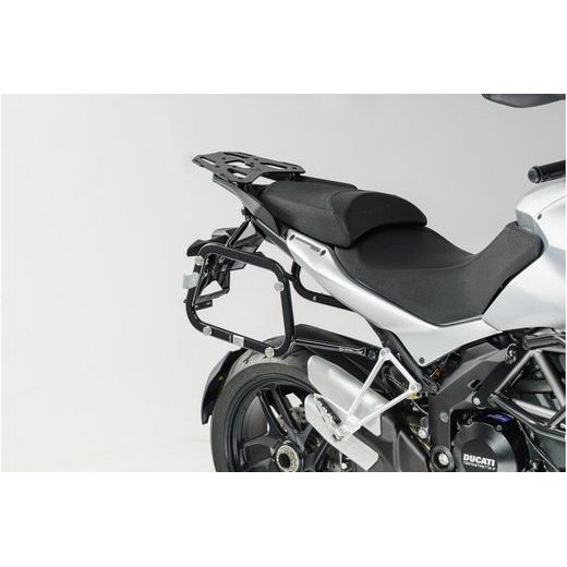 SW MOTECH TRAX ADV SADA SILVER. 45/45 L. MULTISTRADA 1200 / S (10-14).