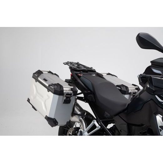SW MOTECH TRAX ADV SADA SILVER. 45/37 L. BMW F 750 / 850 GS (18-).