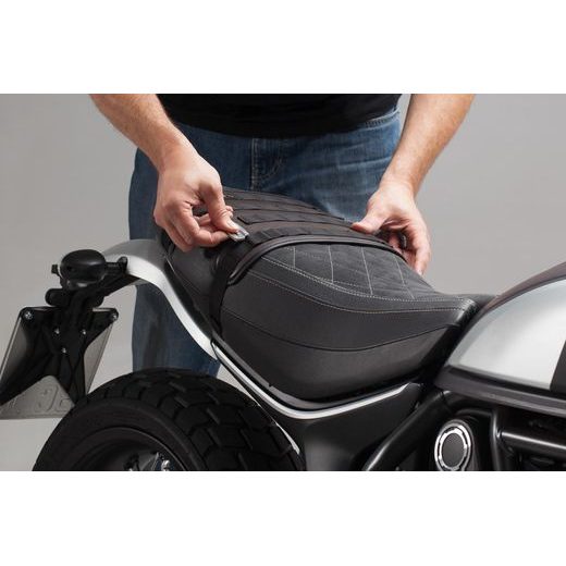 SW MOTECH S-HÁKY PRO LEGEND GEAR TAŠKY HLINÍKOVÉ. STŘÍBRNÝ ELOX. V PÁRECH.