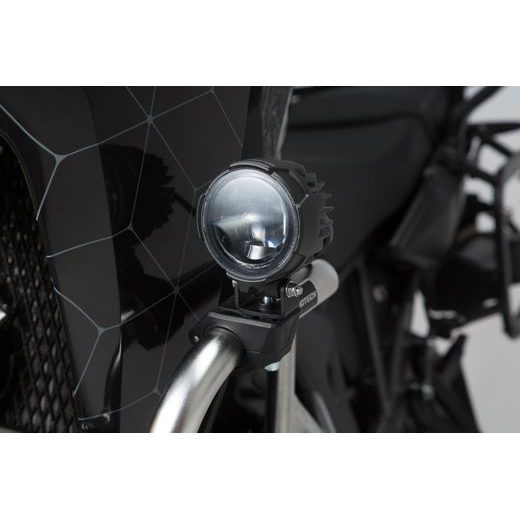 SW MOTECH OBJÍMKY NA PADACÍ RÁMY PRŮMĚRŮ: 22MM,24MM,26MM,28MM PRO PŘÍDAVNÁ SVĚTLA,(PÁR)