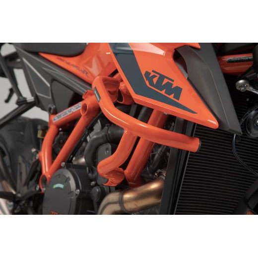 SW MOTECH PADACÍ RÁMY ORANGE. KTM 1290 SUPER DUKE R/EVO (19-).