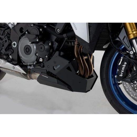 SW MOTECH FRONT SPOILER BLACK. SUZUKI GSX-S 1000 (21-).