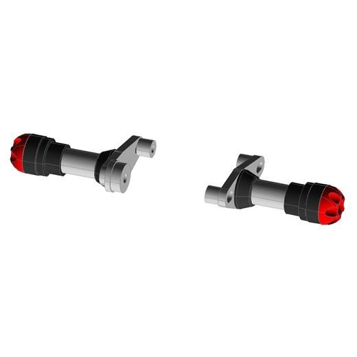 PROTEKTORY NA RÁM SLIDER - SUZUKI SV 650 SA (CELOKAPOTÁŽ) ´03-12