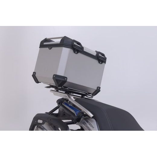 SW MOTECH TRAX ADV TOP CASE SYSTEM SILVER. VOGE DS900X (23-).