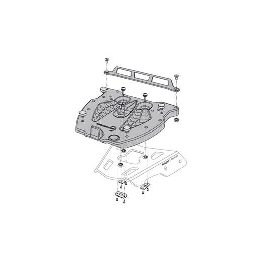 SW MOTECH PLOTNA PRO GIVI MONOLOCK NA ALU-RACK