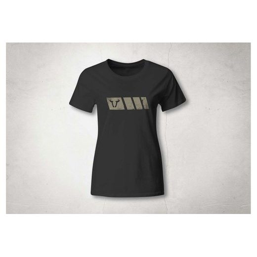 SW MOTECH T-SHIRT LEGEND GEAR. BLACK. WOMEN. SIZE M.