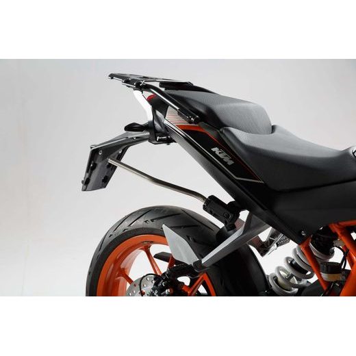 SW MOTECH BLAZE PRO H TAŠKY SADA ČERNÁ/ŠEDÁ. KTM DUKE 125/390 (-16), 200 (11-).