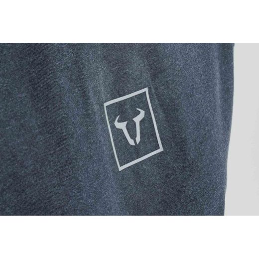 SW MOTECH T-SHIRT UNISEX ? RIDERS LINE DARK GREY. OPTIC WASH. UNISEX. SIZE XS.