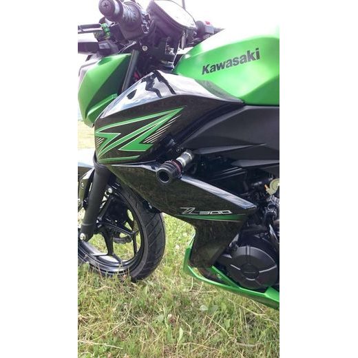 PROTEKTORY NA RÁM ARROW - KAWASAKI Z 300 ´14-18