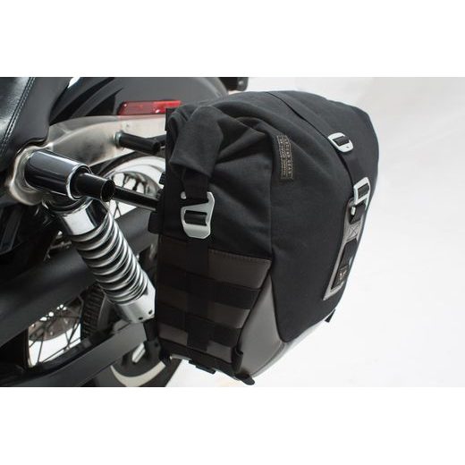 SW MOTECH LEGEND GEAR TAŠKY SADA - ČERNÁ EDICE HARLEY DAVIDSON DYNA WIDE SESTUPOVÉ (06