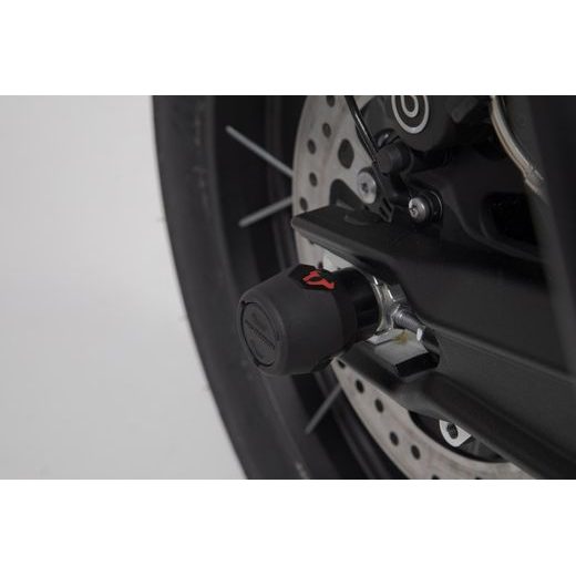 SW MOTECH PADACÍ PROTEKTORY NA ZADNÍ OSU TRIUMPH TIGER 800 (10-)/ 900 (19-).