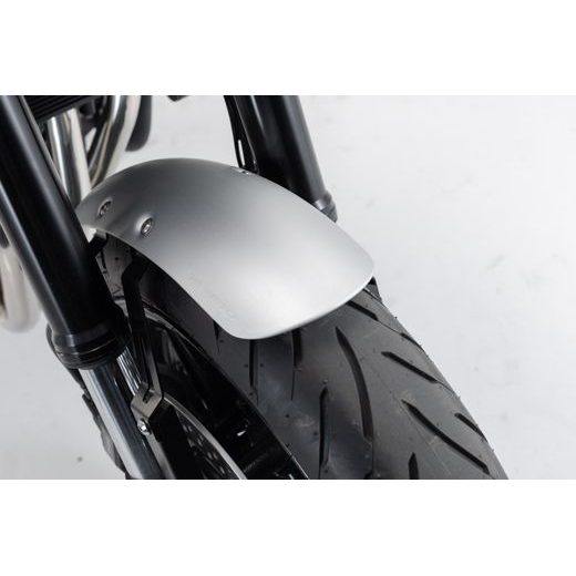 SW MOTECH PŘEDNÍ BLATNÍK SADA SILVER. KAWASAKI Z900RS (17-).