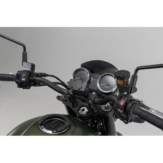 SW MOTECH GPS DRŽÁK PRO KOKPIT ČERNÝ. KAWASAKI Z900RS (17-).