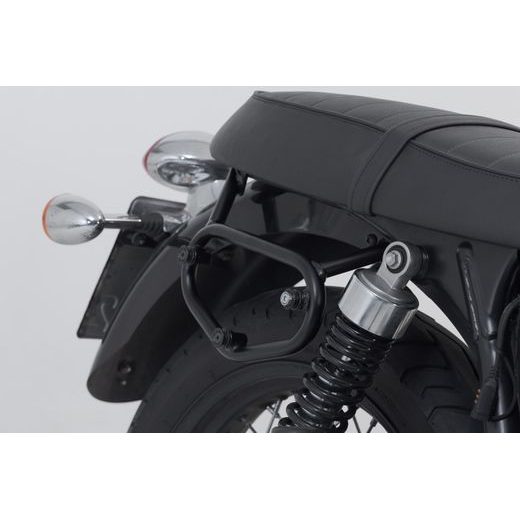 SW MOTECH LEGEND GEAR SIDE BAG SYSTEM LC BLACK EDITION TRIUMPH THRUXTON 900 (04-15)/BONNEVIL