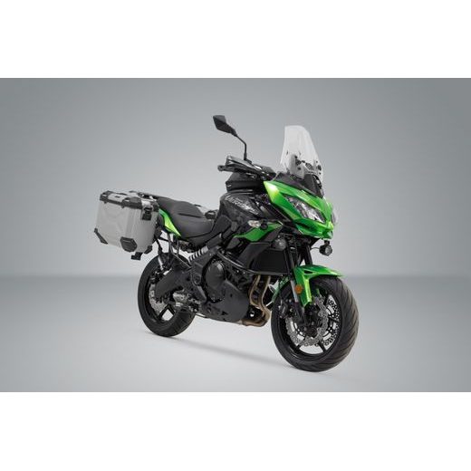 SW MOTECH TRAX ADV SADA SILVER. 37/37 L. KAWASAKI VERSYS 650 (15.-).