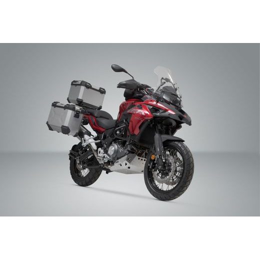 SW MOTECH ADVENTURE SADA 3 KUFRŮ STŘÍBRNÉ PRO BENELLI TRK 502 X (18-).