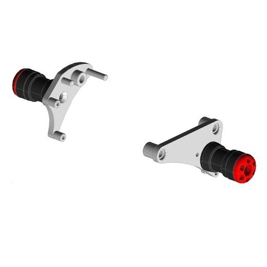 PROTEKTORY NA RÁM SLIDER - HONDA CBR 1000RR FIREBLADE - 06-07