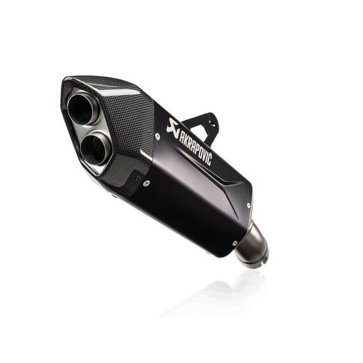 SW MOTECH AKRAPOVIC SLIP ON EXHAUST SYSTEM BLACK. BMW R 1300 GS (23-), R 1300 GS ADV (24-).