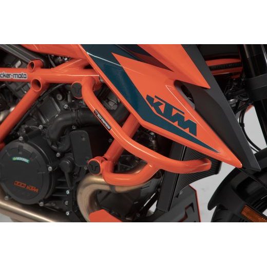 SW MOTECH PADACÍ RÁMY ORANGE. KTM 1290 SUPER DUKE R/EVO (19-).