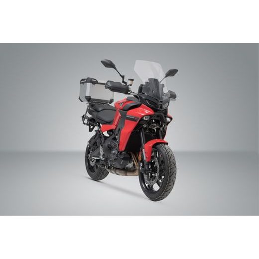 SW MOTECH TRAX ADV TOP CASE SYSTEM SILVER. YAMAHA TRACER 9 (20-).
