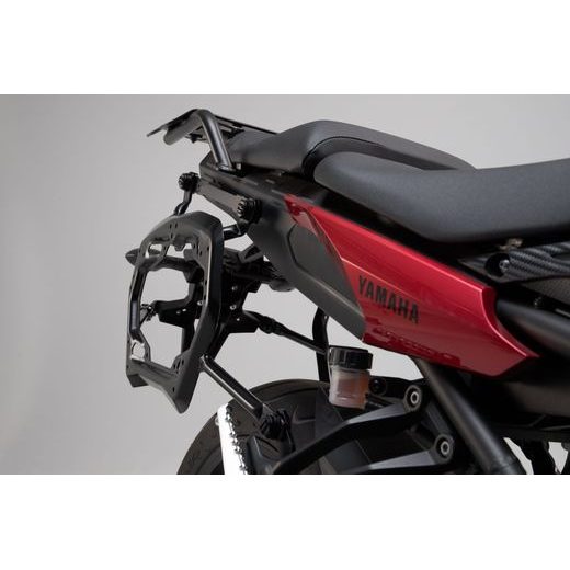 SW MOTECH PRO BOČNÍ NOSIČE ČERNÁ. YAMAHA MT-09 TRACER (14-18).