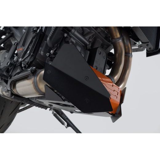 SW MOTECH PŘEDNÍ SPOILER ORANGE/BLACK. KTM 990 DUKE (23-).