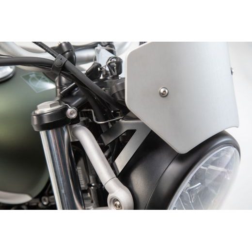SW MOTECH PŘEDNÍ ŠTÍTEK STŘÍBRNÝ, TRIUMPH STREET SCRAMBLER 900 (16-).