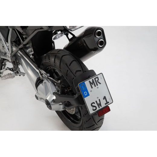 SW MOTECH DRŽÁK SPZ ČERNÁ. BMW R 1200 GS (13-).