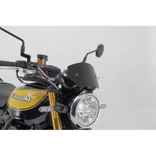 SW MOTECH VĚTRNÝ ŠTÍTEK,ČERNÝ, KAWASAKI Z900RS (17-) / SE (21-).